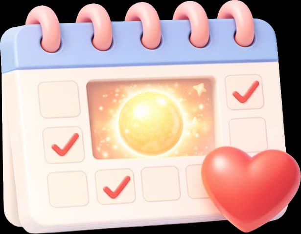 Gebelik planlama sürecini anlatan illüstrasyon